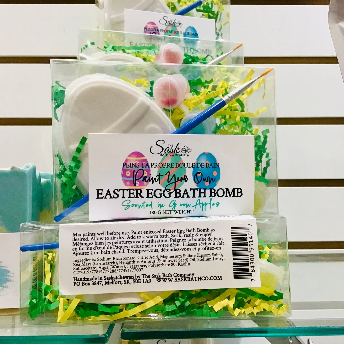 Paint Your Own Easter Egg Bath Bomb