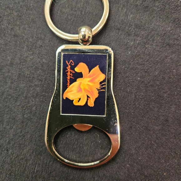 Sask Key chain with Bottle opener