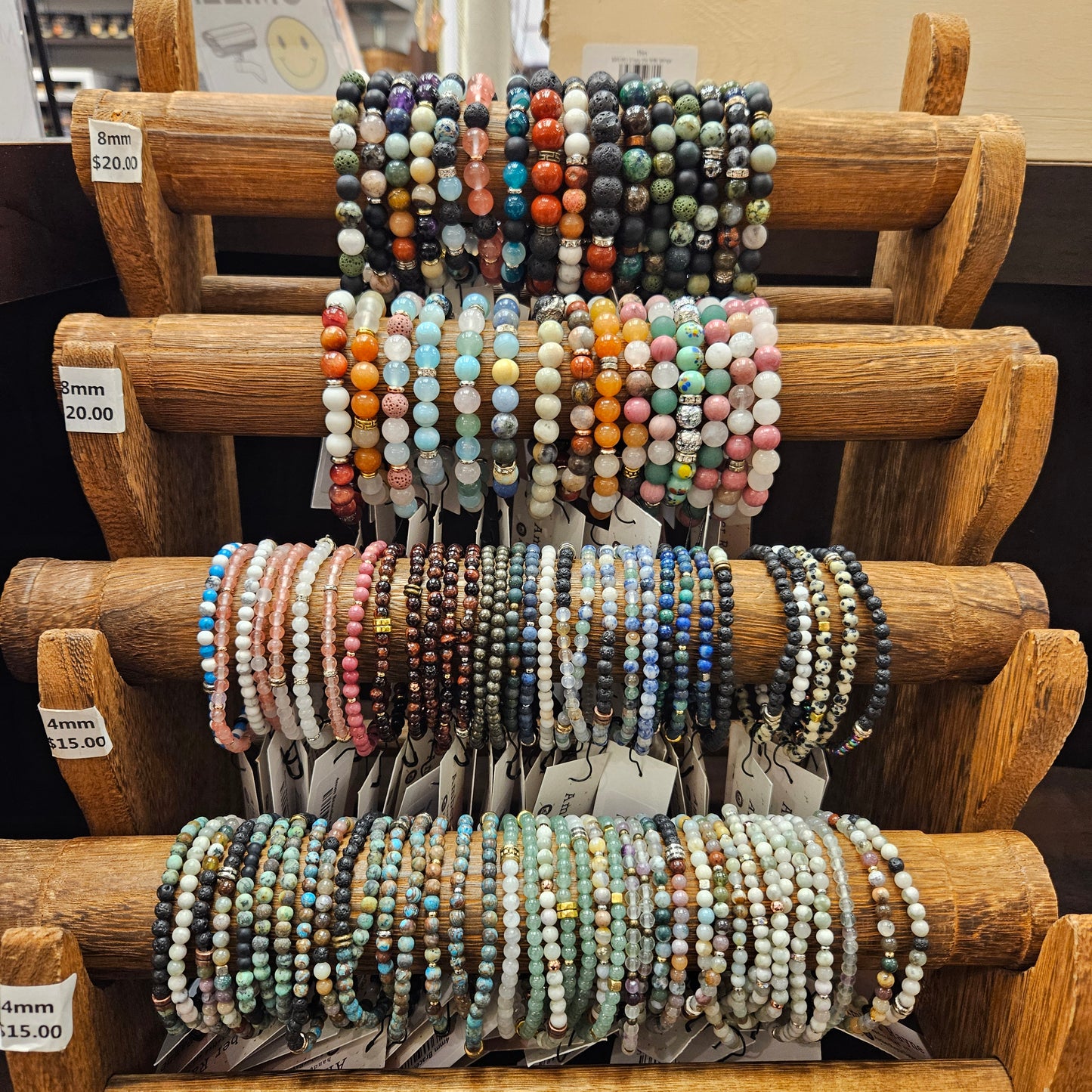 Stretch Bracelets - 4mm and 8mm