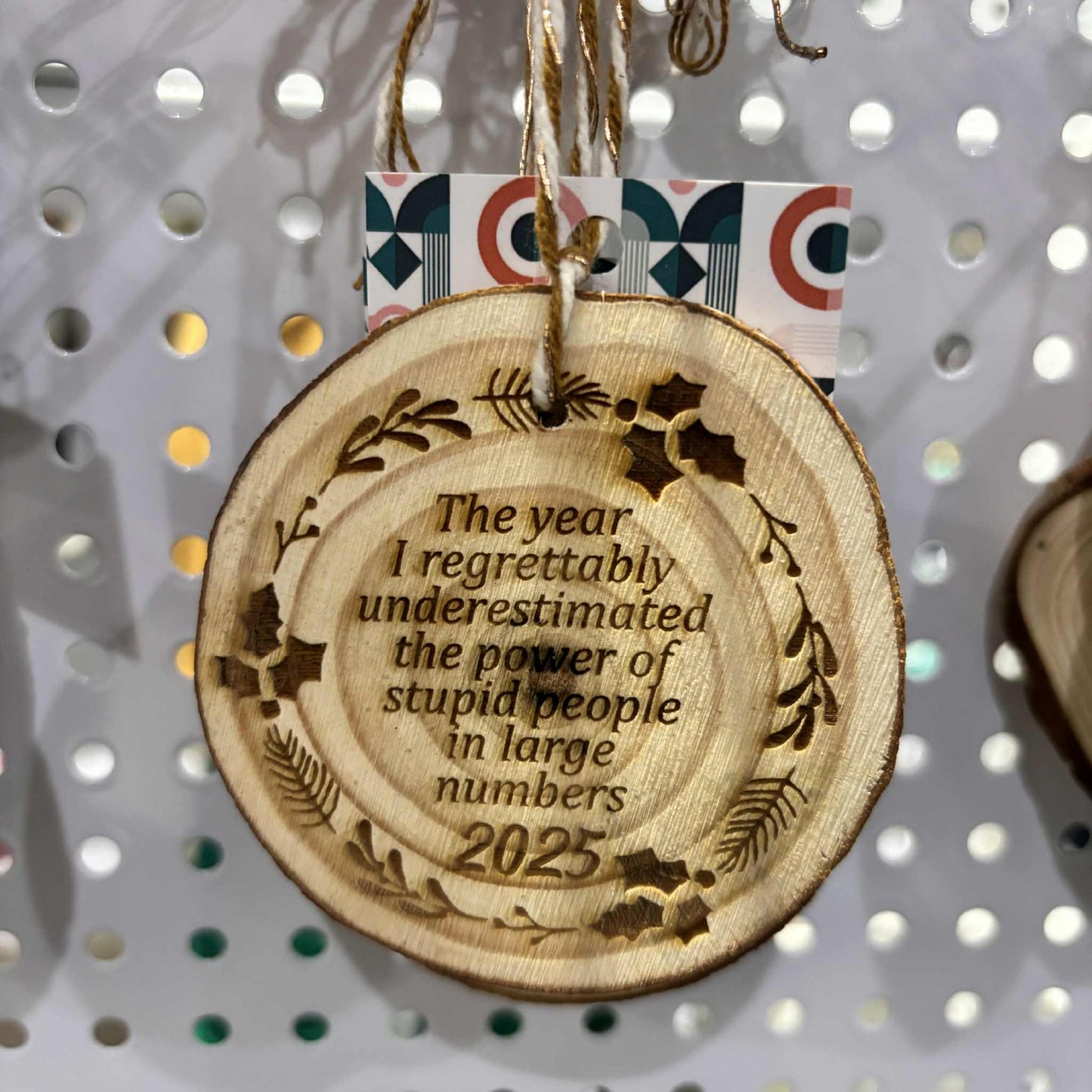 Wood Slice Ornaments