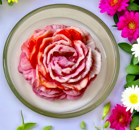 Endless Love Peony Candle