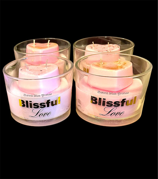 Blissful Love Heart Candle - 2