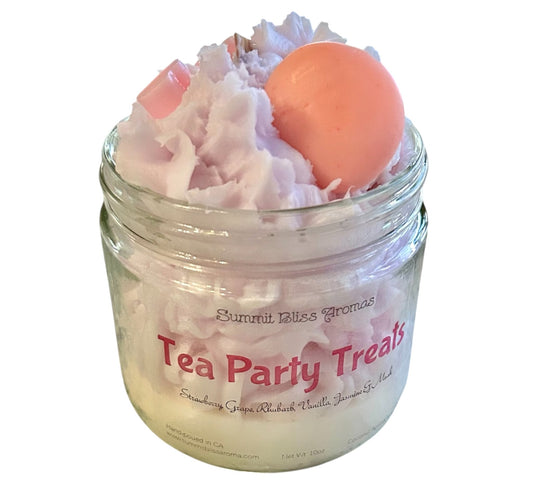 Whipped Tea Party Treats Candle