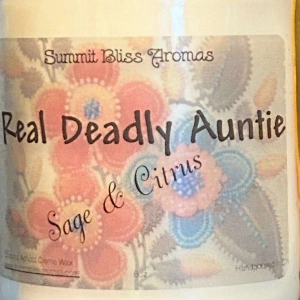 Real Deadly Auntie Candle