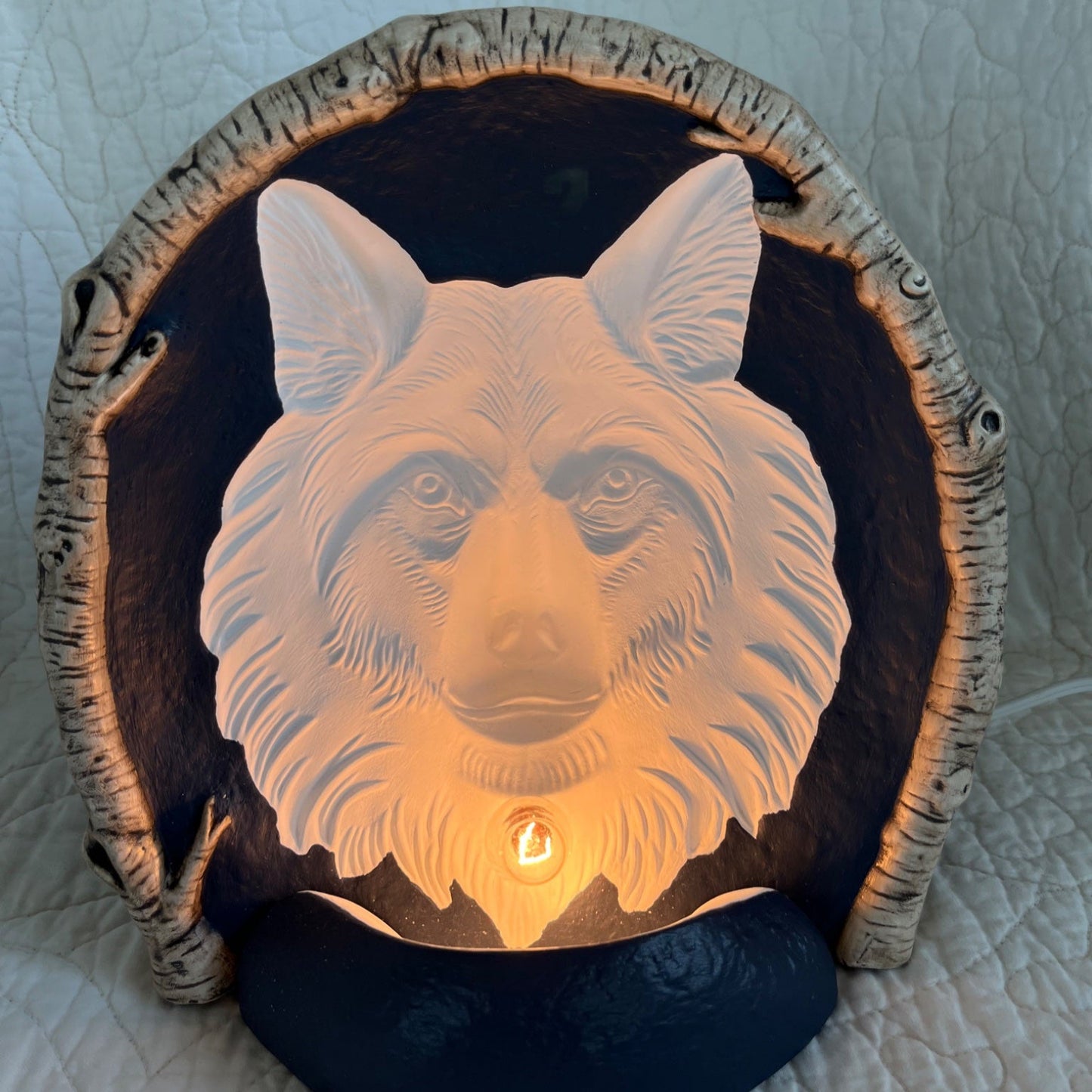 Hologram Wolf Light