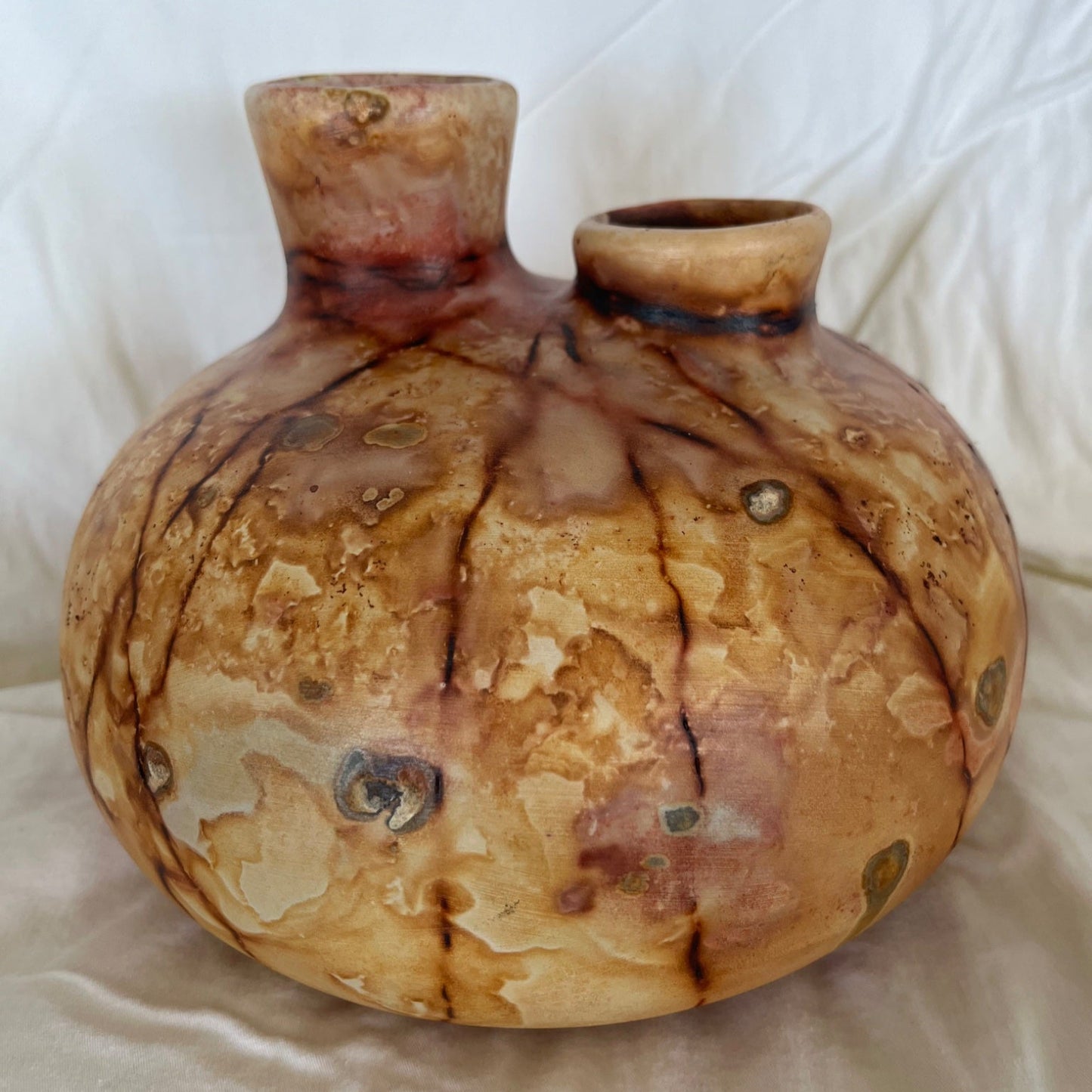 Saggar 2 Spout Vase
