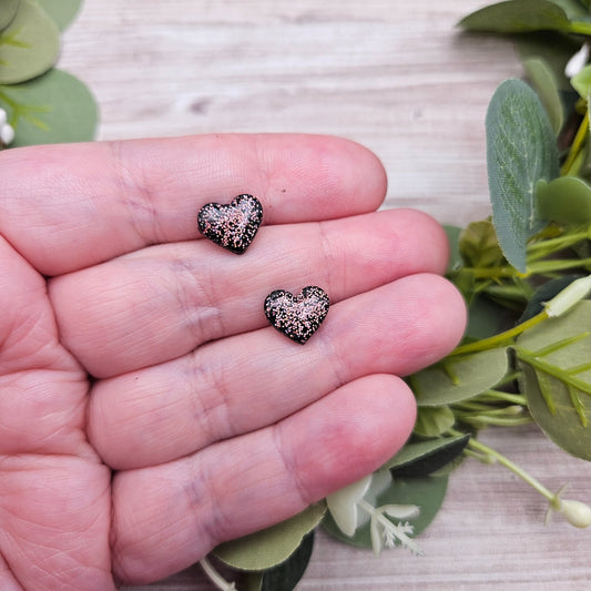 Heart Studs
