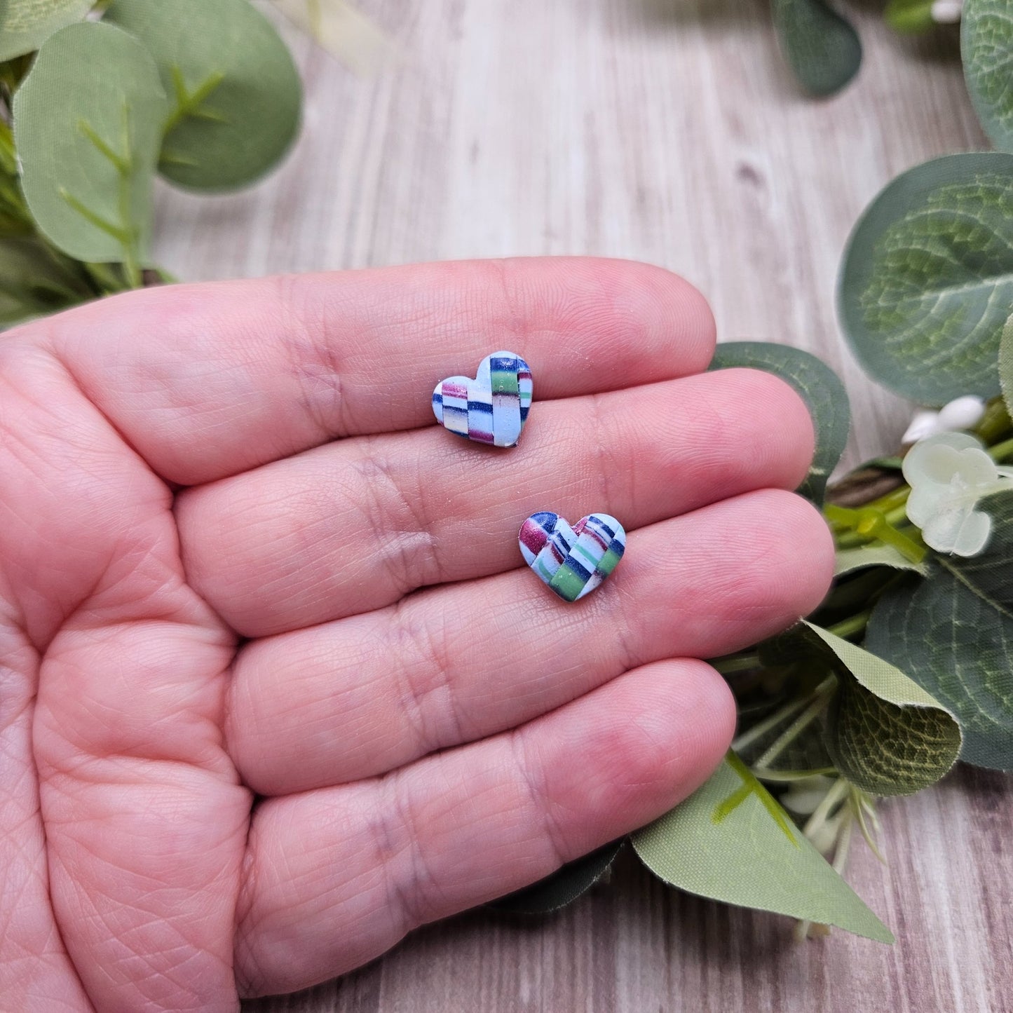 Heart Studs