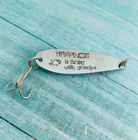 Hand Stamped Fishhooks