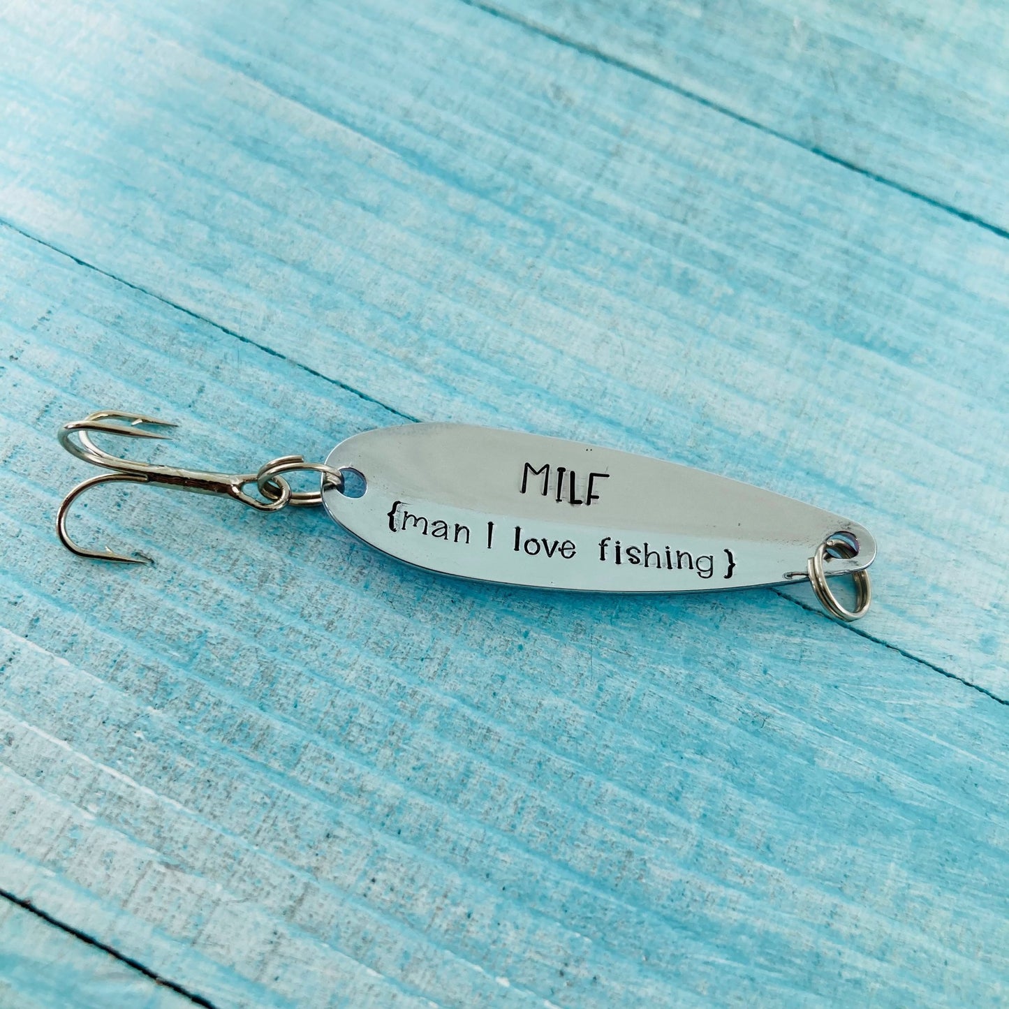 Hand Stamped Fishhooks