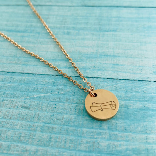 Stainless Steel Hand Stamped Necklaces