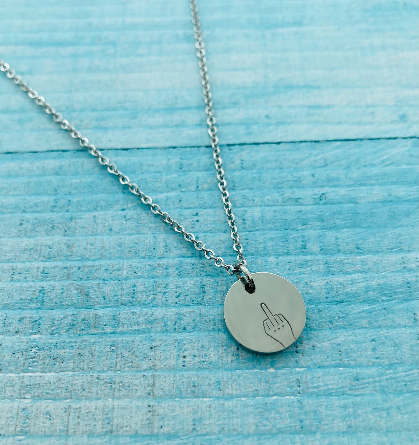Stainless Steel Hand Stamped Necklaces