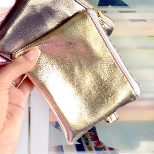 Faux-Leather Coin Purse