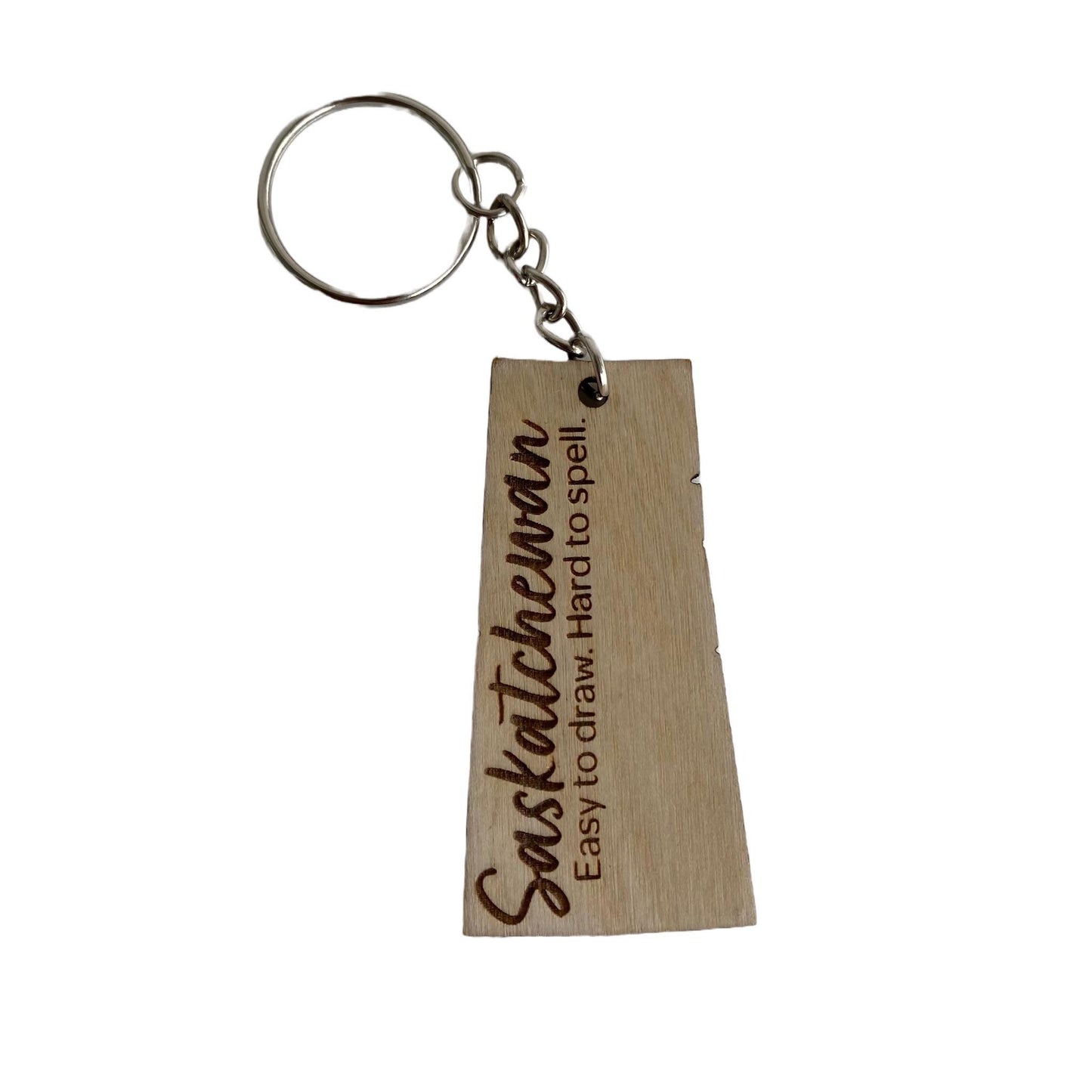 Individual Wood Keychains
