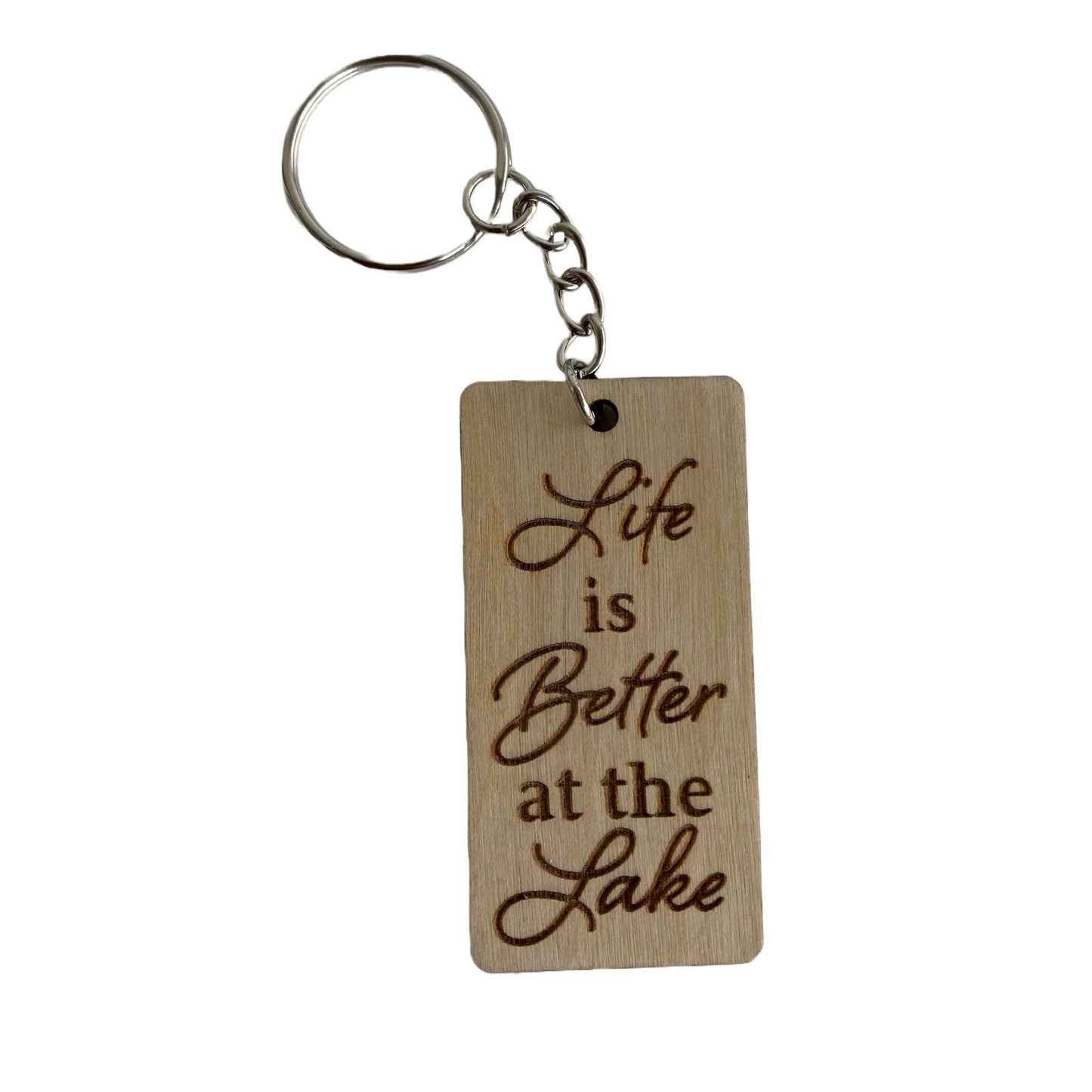 Individual Wood Keychains