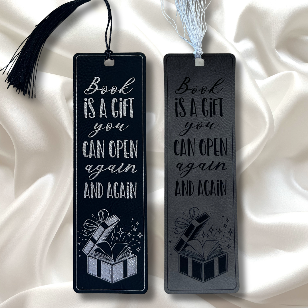 Book Is A Gift You Can Open Again & Again Bookmark