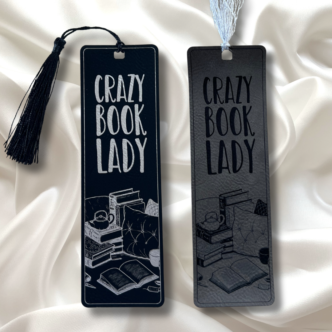 Crazy Book Lady Bookmark