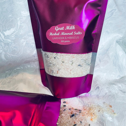 Goat Milk Herbal Mineral Salts