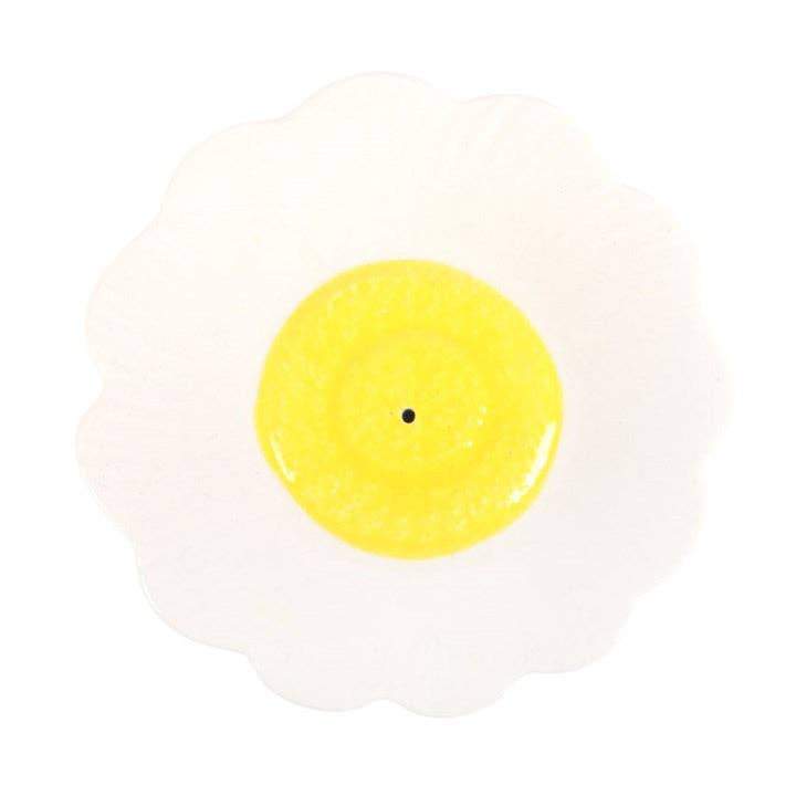 Daisy Ceramic Incense Holder Plate