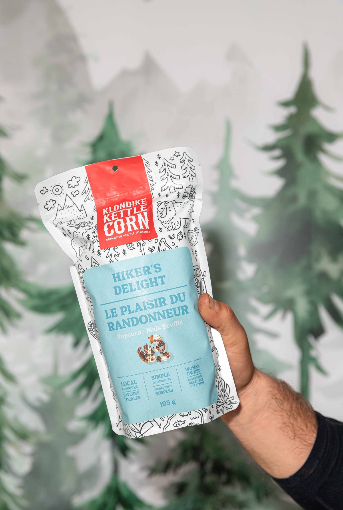 Hiker's Delight Chocolate Drizzled Popcorn