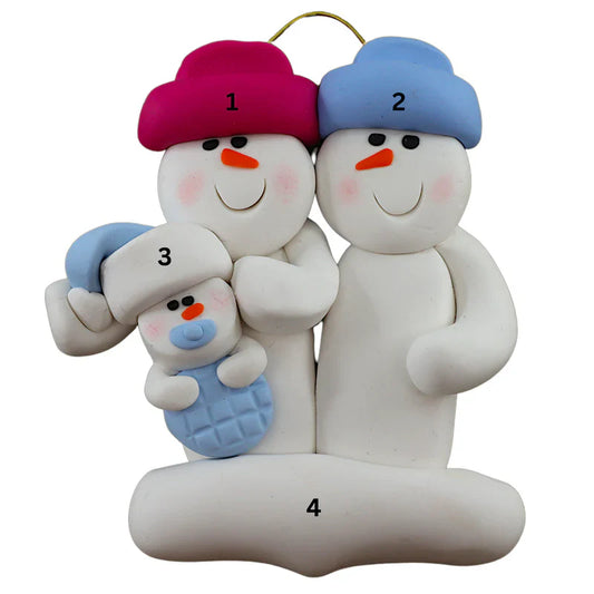 Baby Family Ornaments