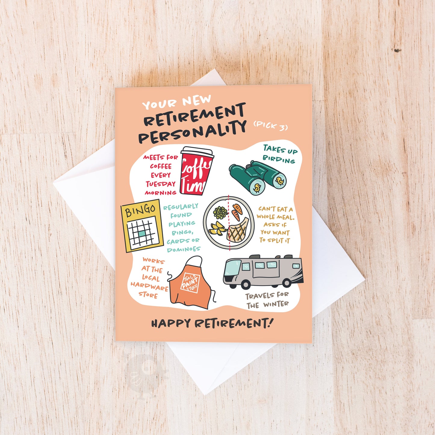 Retirement Personality | Retirement Card
