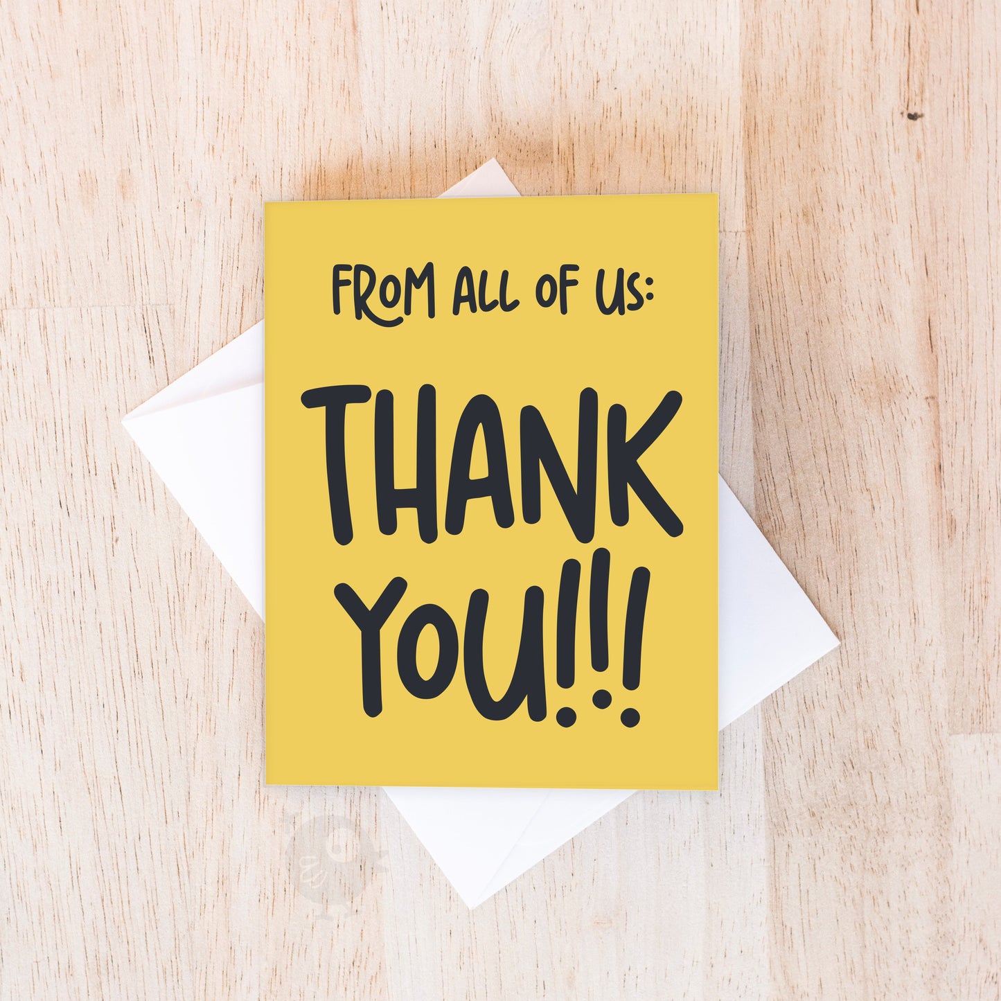 Thanks from All | Thank You Card