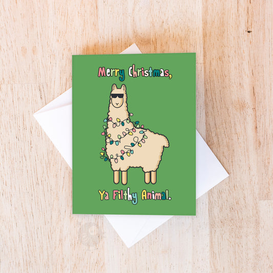 Filthy Animal | Holiday Card