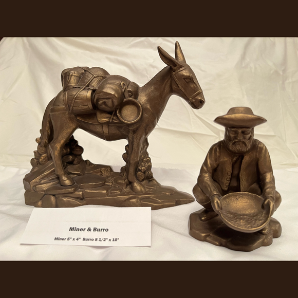 Miner With Burrow (set of 2)