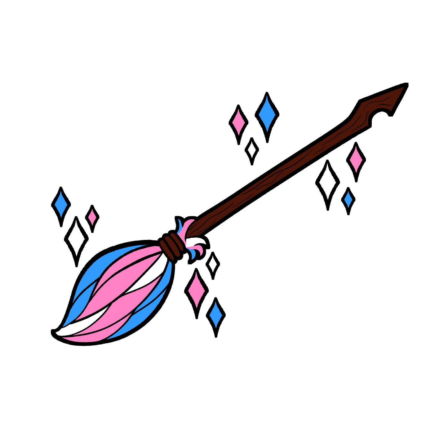 Pride Brooms Sticker Collection