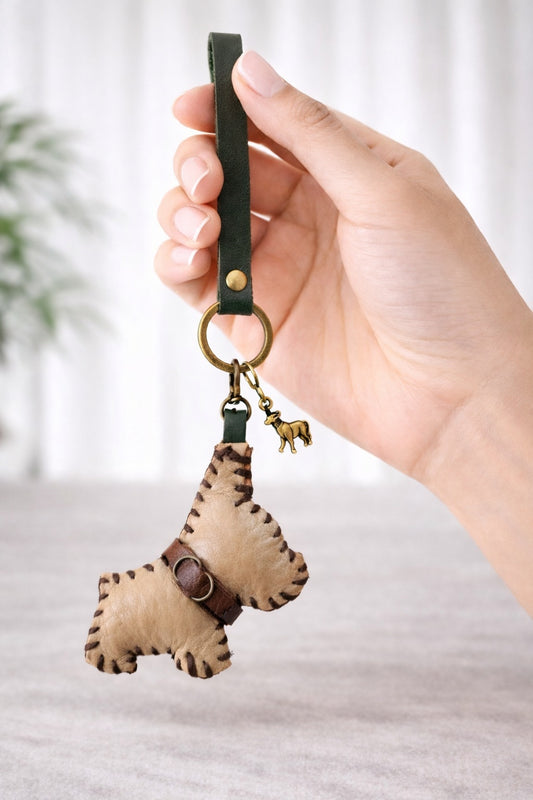 Dog keychain