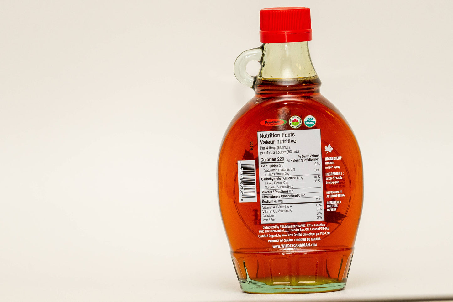 Organic Maple Syrup (250ml)
