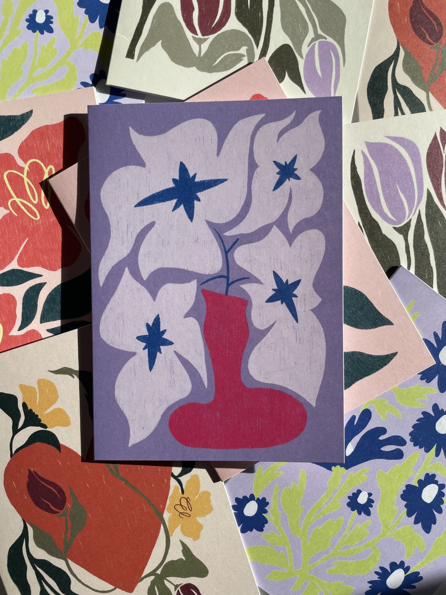 Floral Vase Card