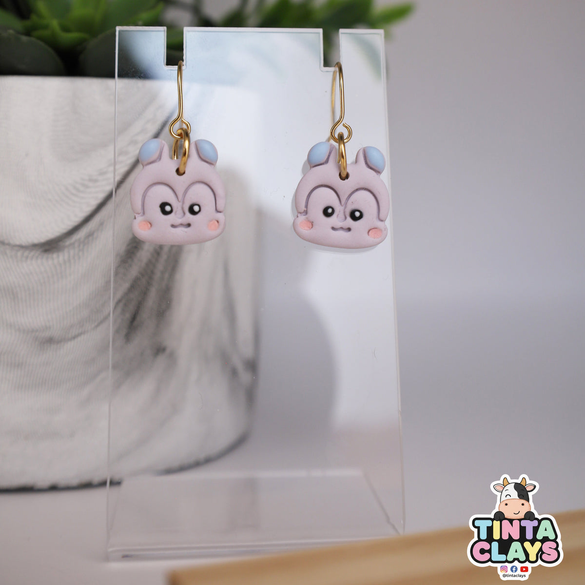 Mang BTS BT21 Inspired Minini | Handmade Dancing Pony Earrings