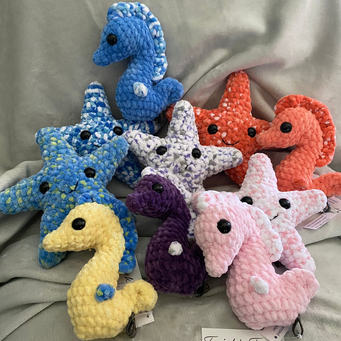 Crochet Plush Seahorse