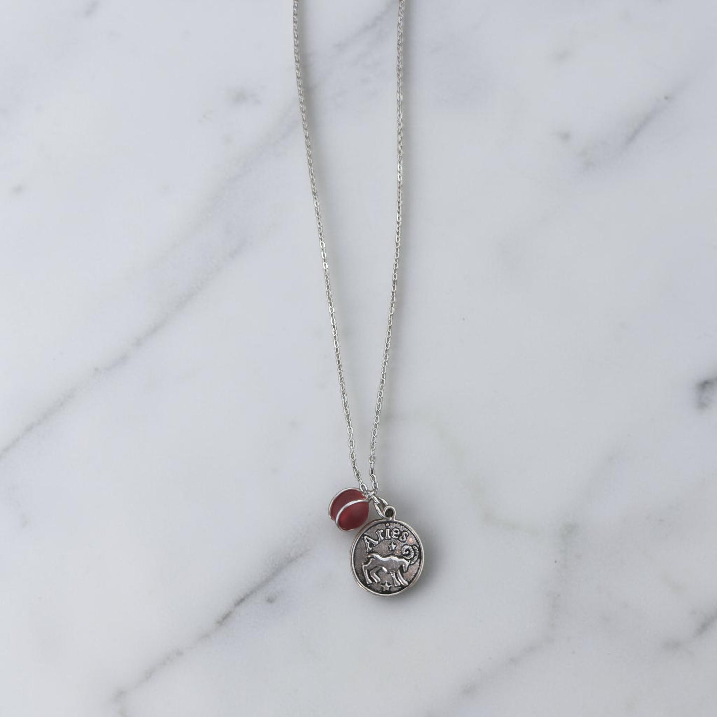 Silver Horoscope Necklaces