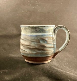 Soft Blue Textured Mug