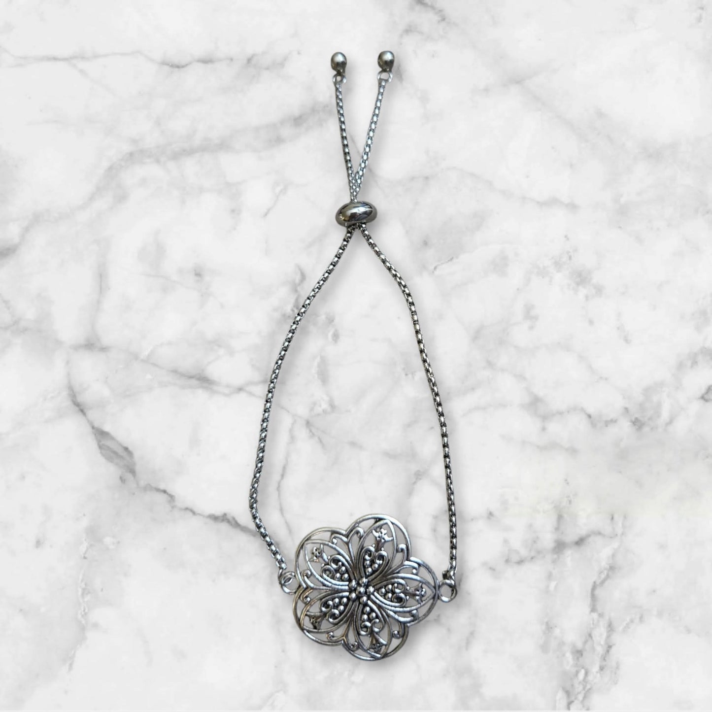 Stainless Steel Slider Bracelet