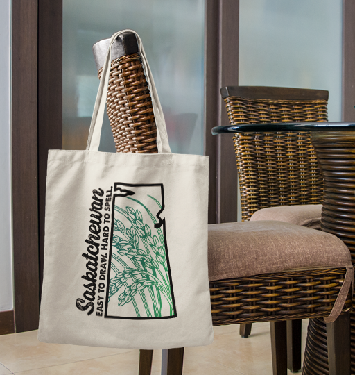 Saskatchewan Tote Bags