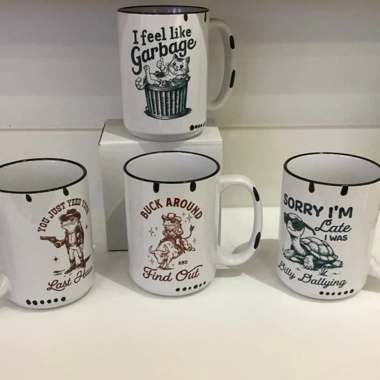 Sassy/Funny Farmhouse Animal Mugs
