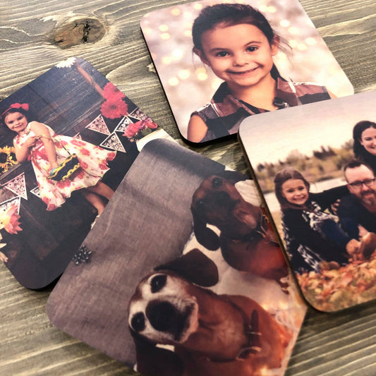 Custom Photo Coasters - HandmadeSask