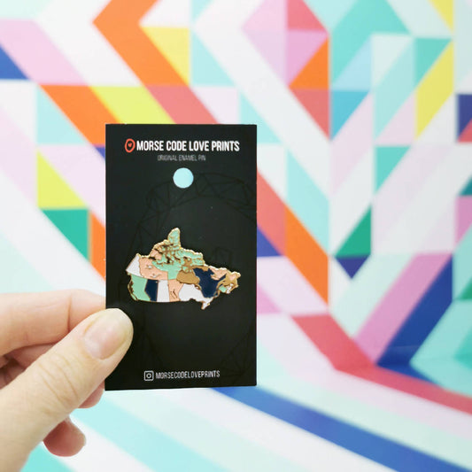 Canada | Enamel Pin - HandmadeSask