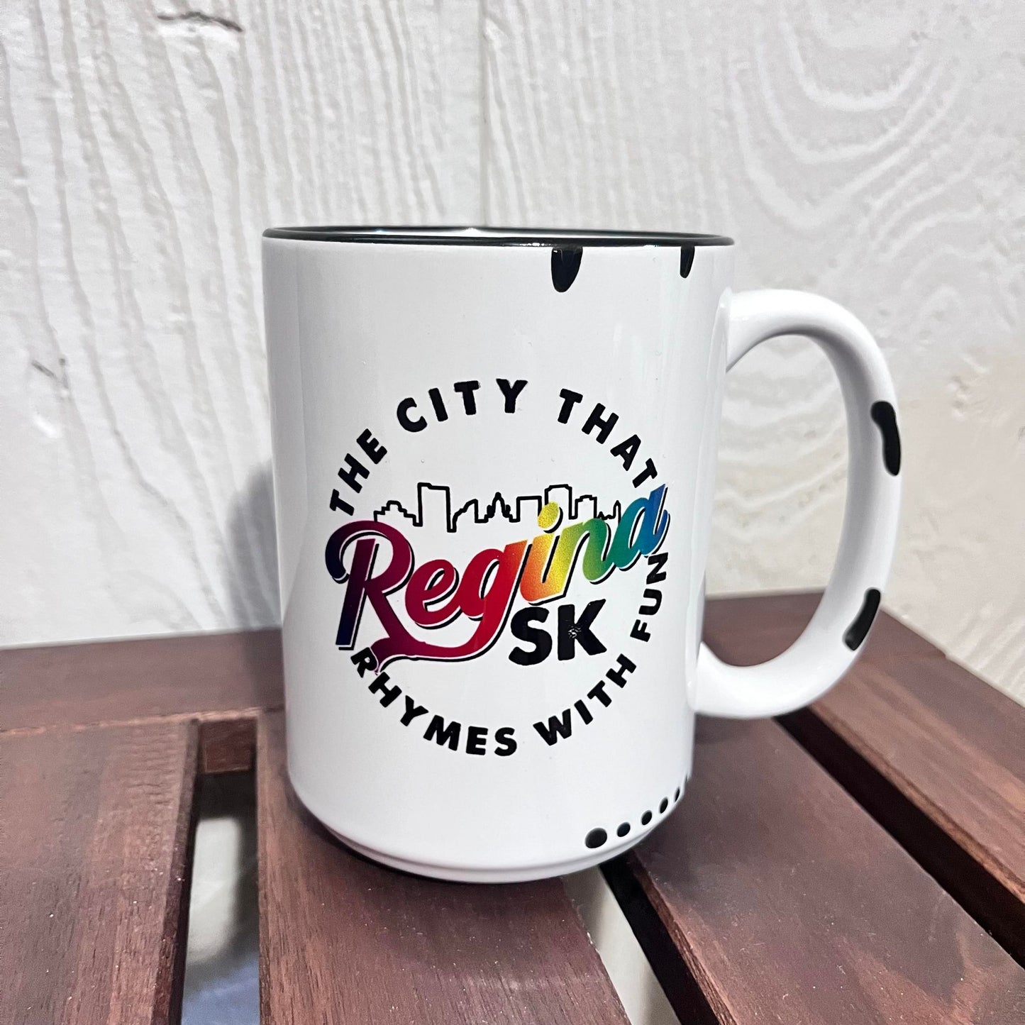 Saskatchewan Souvenir 15oz Farmhouse Mugs