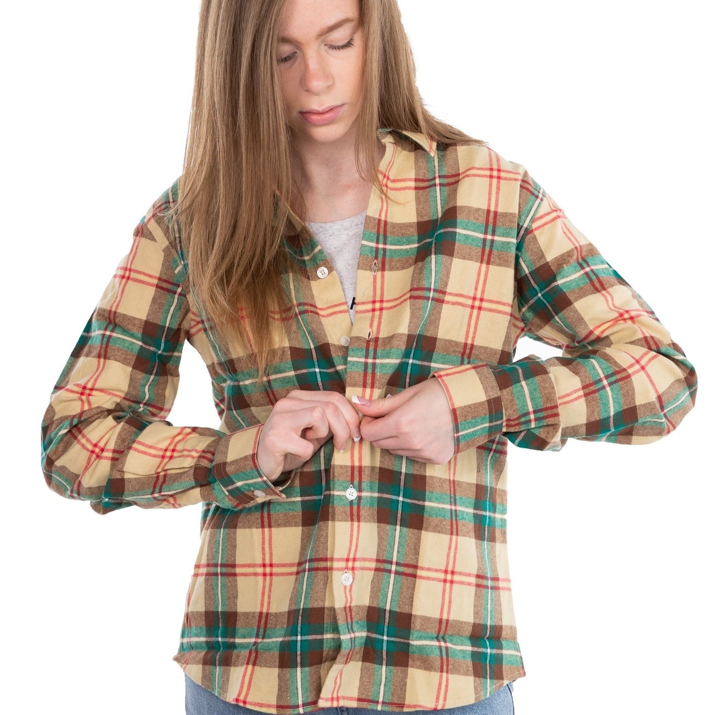 FLAT // Official Sask Tartan / Women's Preshrunk / Version 2.0