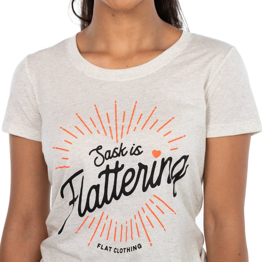 FLAT // Flattering / Fitted Crew Neck / Ladies