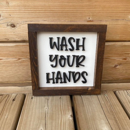 Wash Your Hands Sign