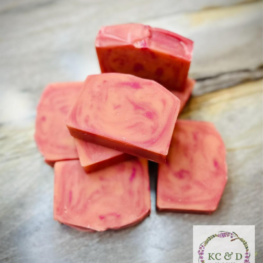 Goat Milk Soap: Market Peach