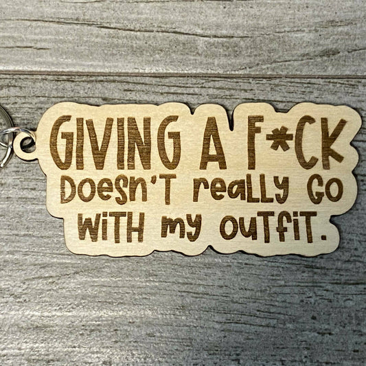 Sassy Wooden KeyChains