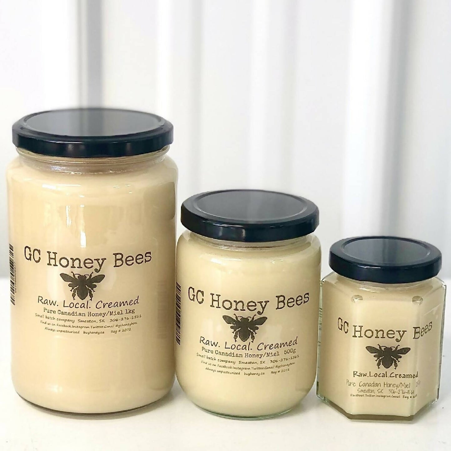 GC Honey Bees Raw Creamed Honey