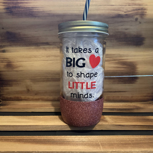 Little Minds Glitter Jar - HandmadeSask